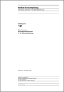 Schwarze, B. (2005): Erreichbarkeitsindikatoren in der Nahverkehrsplanung
